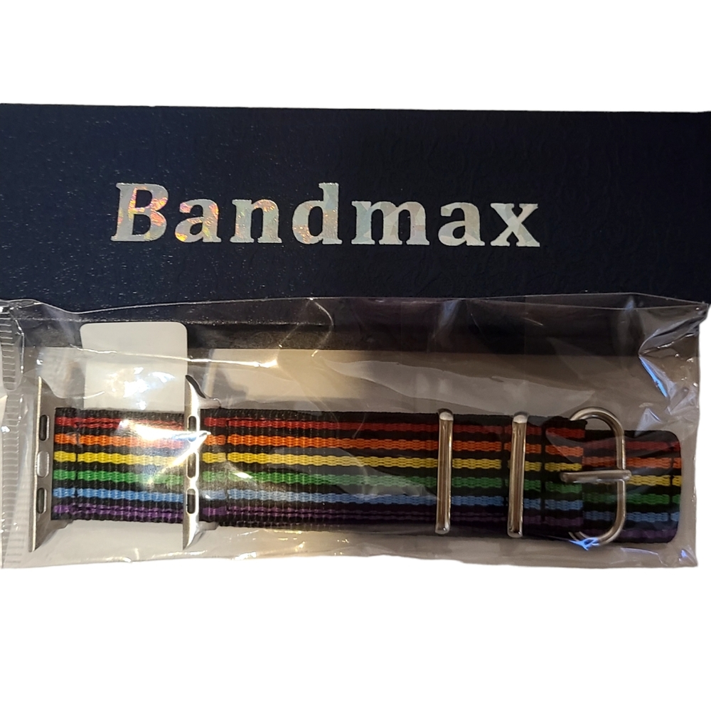 Rainbow Apple Watch Band NWT iwatch series colorful fun